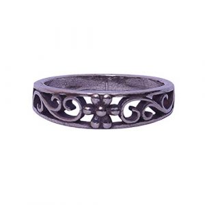 Filigree Floral Design Finger Ring
