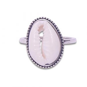 Real Cowrie Shell Finger Ring