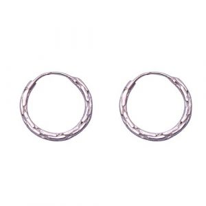 Bali Hoop Earring