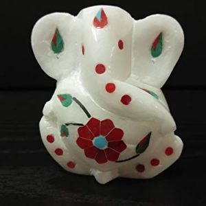 Lord Ganesha Inlay Small Size Statue
