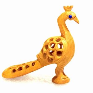 Undercut Peacock Long Tail - Wooden