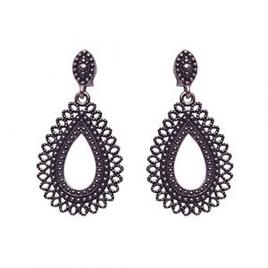 Filigree Tear Drops & Danglers Earring