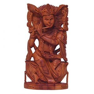 Lord Krishna Statue - Pure Sandalwood