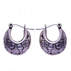 Snail Shaped Big Size Hoop Earring
