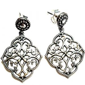 Filigree Style Dangle Earring