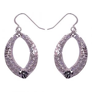 Filigree Oval shaped Drops & Danglers Earring For Girls