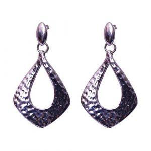 Modern Tear Drop Dangle Earring