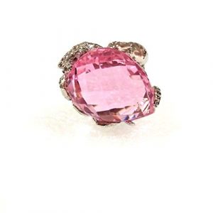 Pink Zirconia Stone Ring