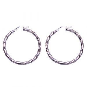 Sterling Silver Hoop Earring
