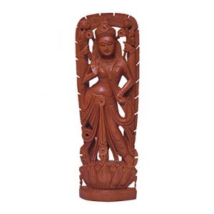 Big Size Lakshmi Statue - Pure Sandalwood