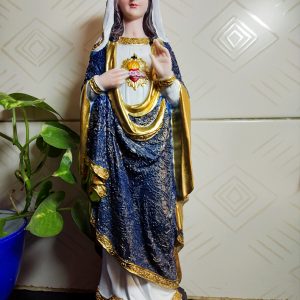 Sacred Heart Immaculate Mary Statue for home decor Catholic christian god Mary idol and figurine