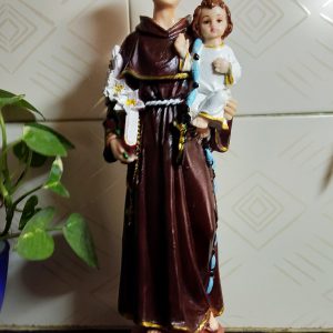 Saint Antony Statue with Infant Jesus Christian Religious Idols and Figurines of Showpiece one feet