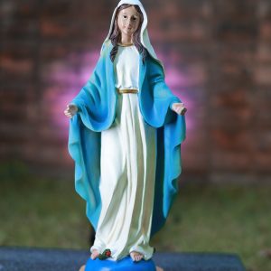Christian Showpiece Statue of Immaculate Mary Statue for Home Decor Mary of Immaculate Conception Statues Big Size one feet Blue Color