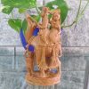 Rajasthni Decor Dhola maru statue in sandalwood