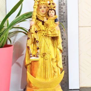 Polyresin Statue Christian Gift Our Lady of Health Annai Velankanni Statue of Our Mother Mary Statue Showpiece Christian Decor one feet Velankanni Matha
