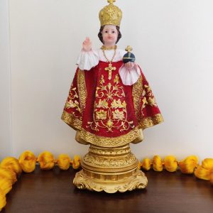 Breeze Handicrafts Imported Polyresin Statue Christian Religious Statue of Infant Jesus Statue for Home Decor Child Jesus Idols Christian Gift Showpiece Jesus Baby