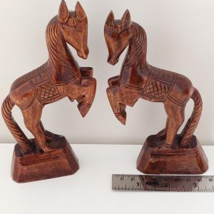 Wooden Showpiece Bankura Horse Statue for Home Decoration West Bengal Souvenir Gift