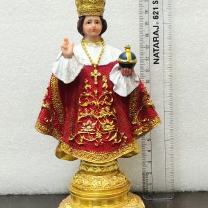 Imported Polyresin Statue Christian Religious Showpiece Infant Jesus Statue Child Jesus Idol Christian Gift Jesus Murti