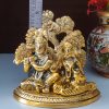 Shri radha krisna statue with tree
